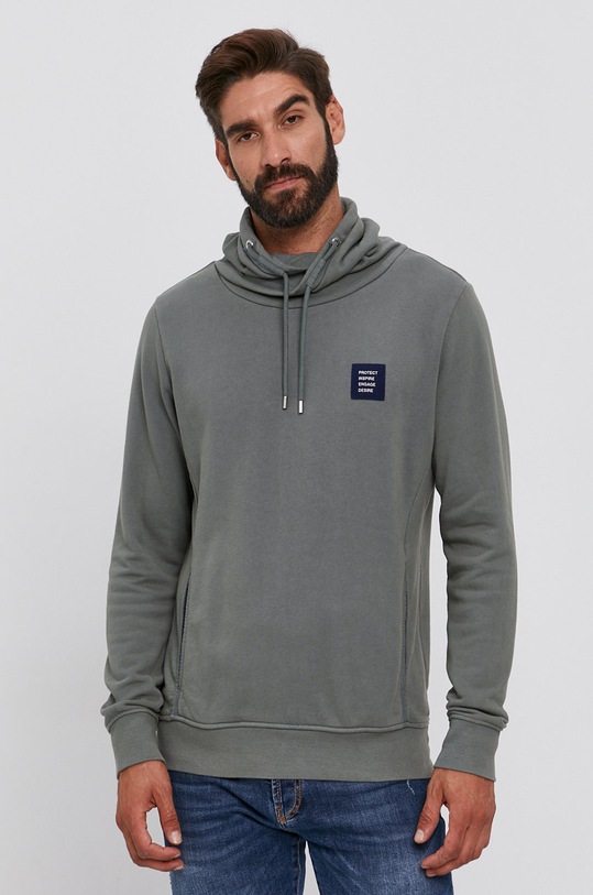 Bluza bawełna zielony 2102923