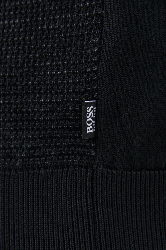 BOSS Kardigan 50435350 50435350 czarny