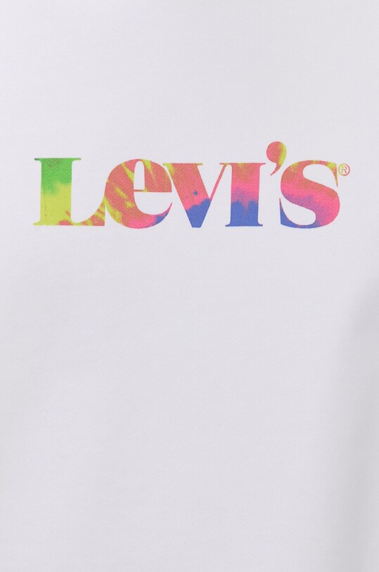 Levi's Bluza bawełniana 38712.0029 biały
