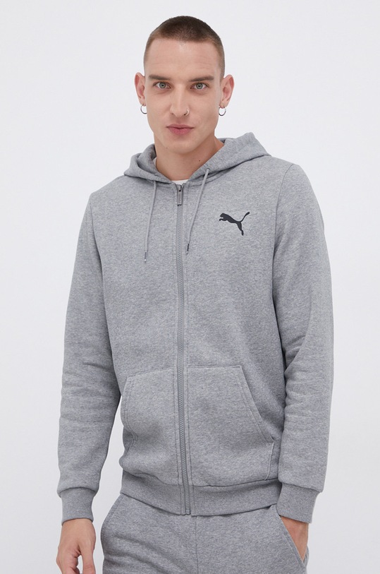 Puma Bluza 586702 z kapturem szary 586702