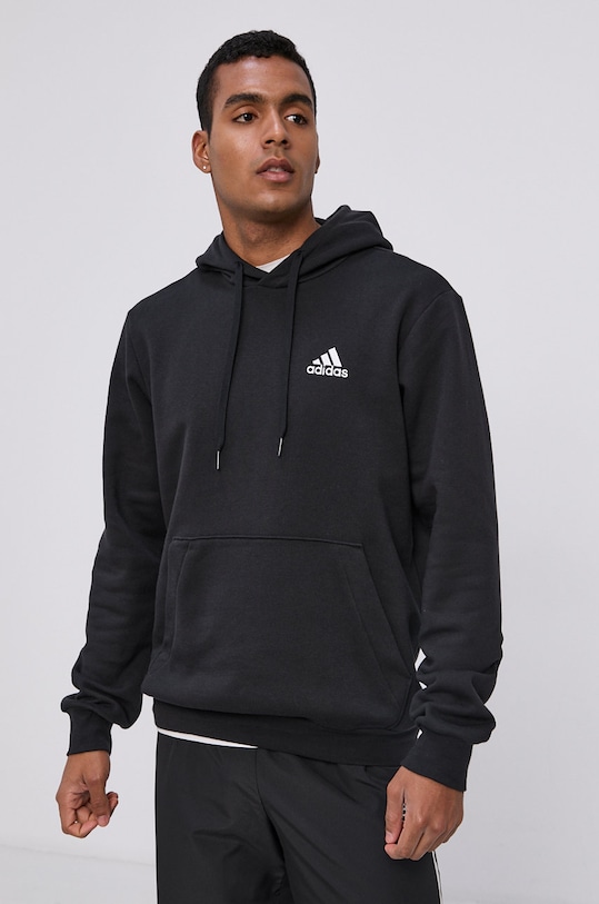 adidas Bluza Essentials GV5294 czarny AW23