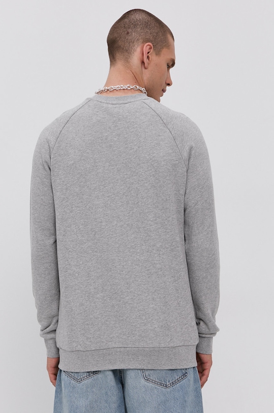 Oblačila adidas Originals bombažni pulover H06650 siva