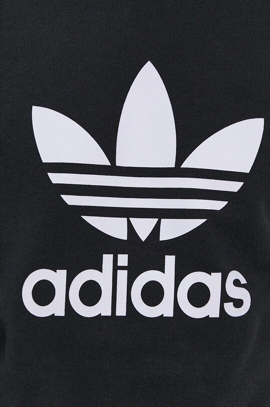 adidas Originals bombažni pulover H06651 črna
