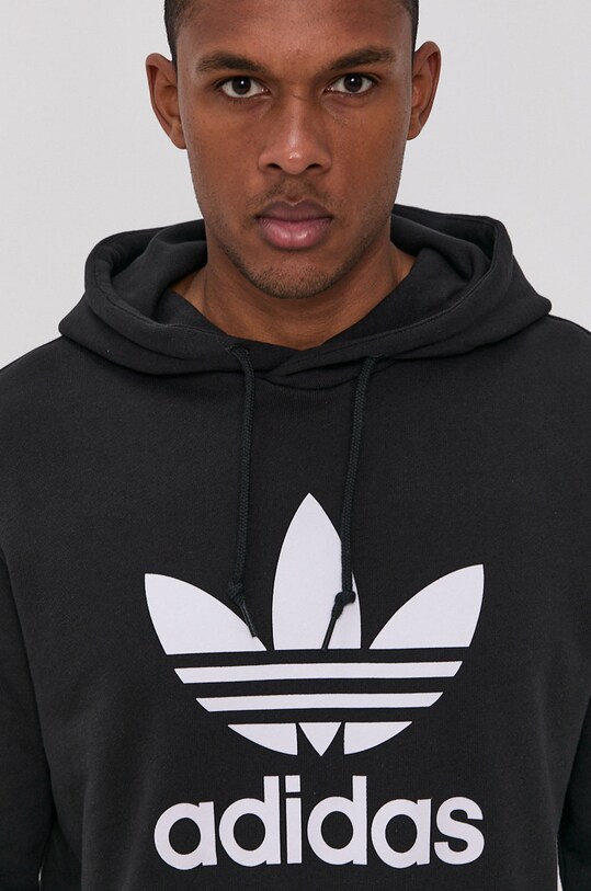 Adidas Originals hanorac de bumbac H06667 negru H06667