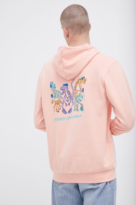 Oblečení Bavlněná mikina adidas Originals H13443 H13443 růžová
