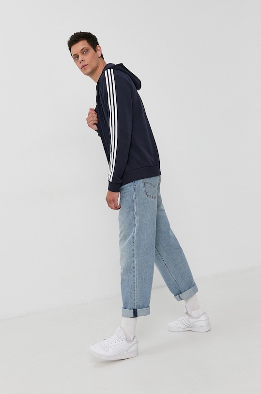 Adidas Bluză GK9053 uni bleumarin GK9053