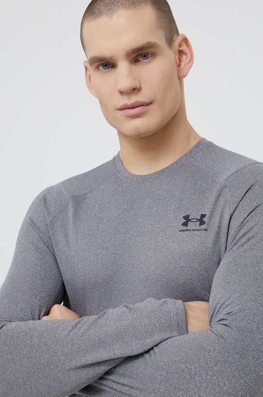Tričko s dlhým rukávom Under Armour 1366068 sivá 1366068