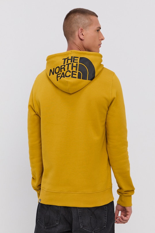 Îmbrăcăminte The North Face Hanorac de bumbac NF0A2TUVH9D1 galben