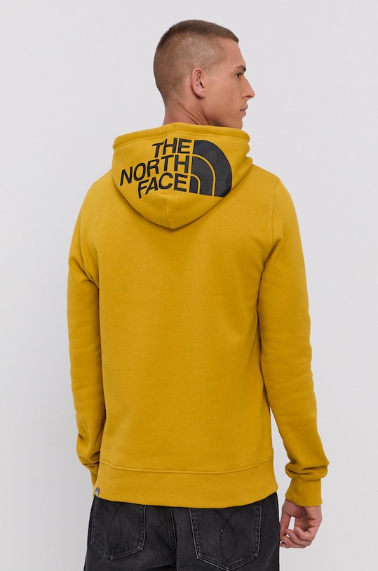 Oblečenie Bavlnená mikina The North Face NF0A2TUVH9D1 žltá