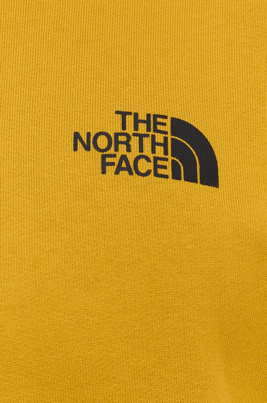 The North Face Hanorac de bumbac NF0A2TUVH9D1 galben