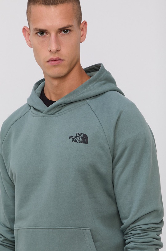 The North Face Hanorac de bumbac verde NF0A2ZWUHBS1