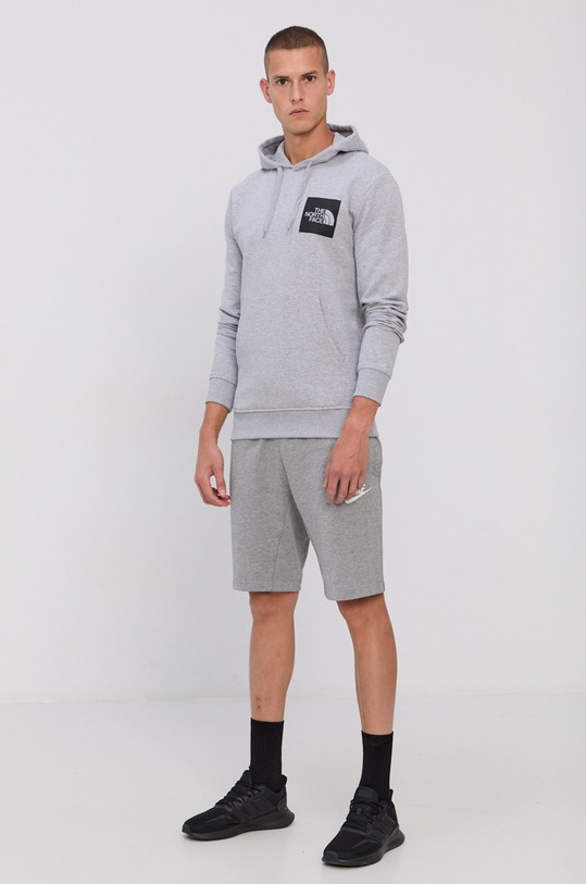 The North Face Bluza NF0A5ICXDYX1 szary AW21