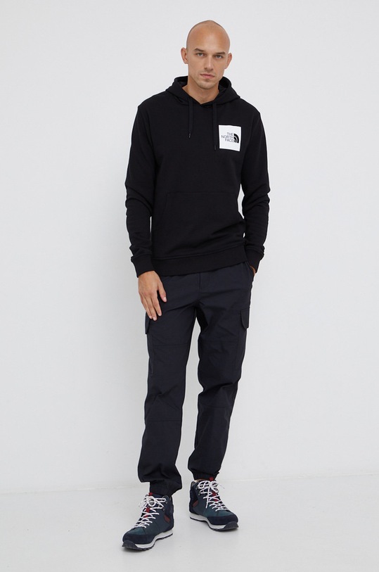The North Face Bluza bawełniana NF0A5ICXJK31 czarny SS24