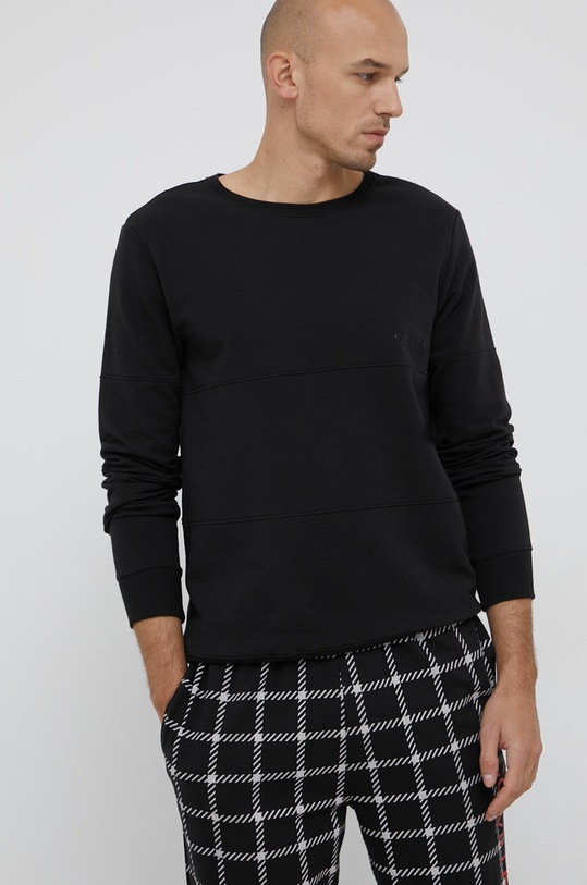 Calvin Klein Underwear Bluza piżamowa czarny 000NM2187E.4890