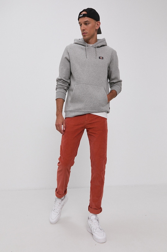 Dickies Bluza DK0A4XCDGYM szary AW24