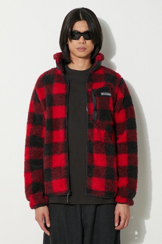 Športová mikina Columbia Winter Pass outdoor červená 1866565