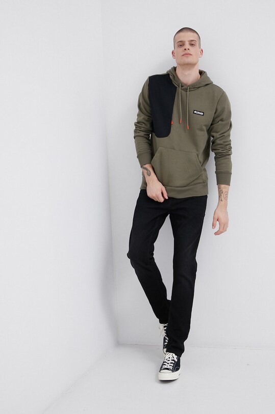 Mikina Columbia s kapucňou zelená 1960553