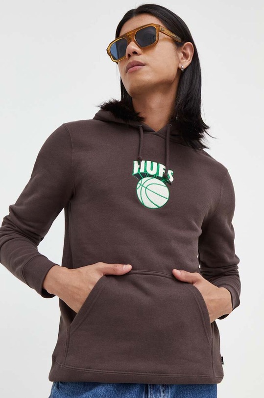 HUF bluza melanj maro pf00418