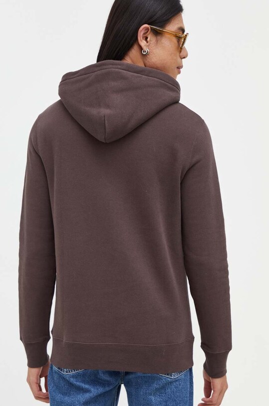 Odzież HUF bluza pf00418 brązowy