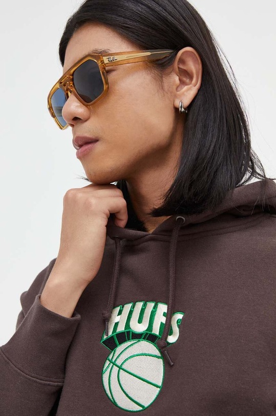 HUF bluza maro pf00418