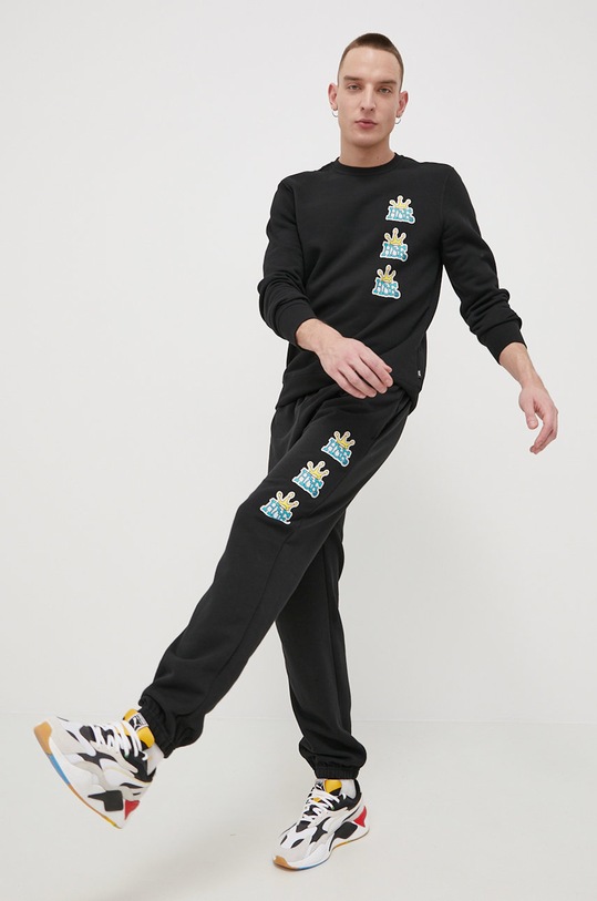 HUF Bluza pozostałe czarny pf00425