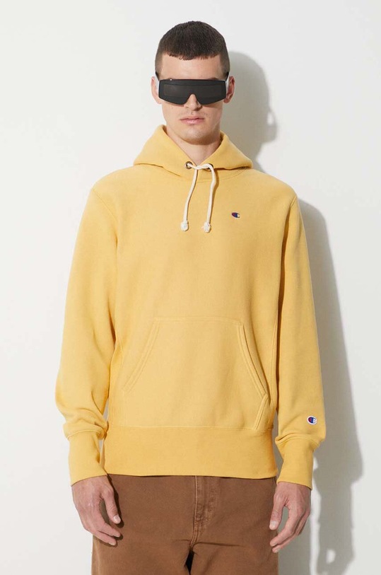 Champion sweatshirt plain yellow 216496