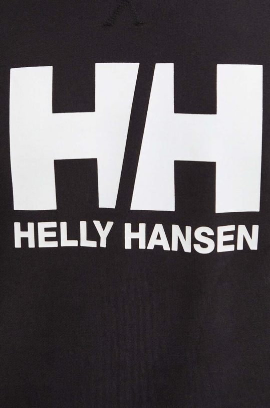 Bavlněná mikina Helly Hansen 34000 černá