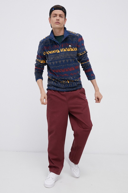 Mikina Quiksilver EQYFT04376 tmavomodrá AW21