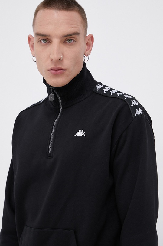 Kappa Bluza aplikacja czarny 310009