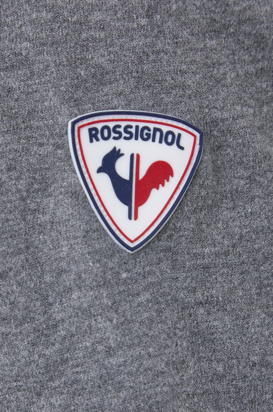 Bavlnená mikina Rossignol RLKMS07 sivá