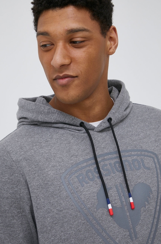 Rossignol bluza dresowa szary RLKMS09
