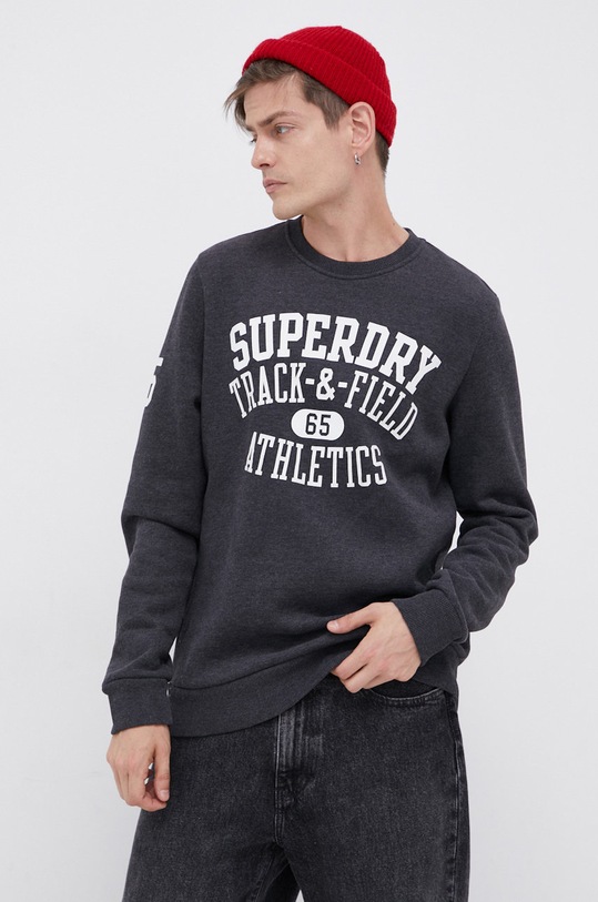 Mikina Superdry bez kapucne sivá M2011431A.04Q