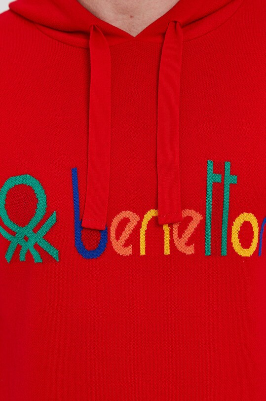 United Colors of Benetton pulover 1094K2552.902 rdeča