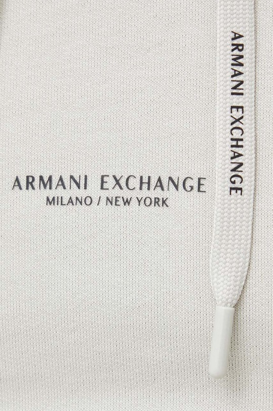 Armani Exchange hanorac de bumbac 8NZM94.ZJKRZ verde