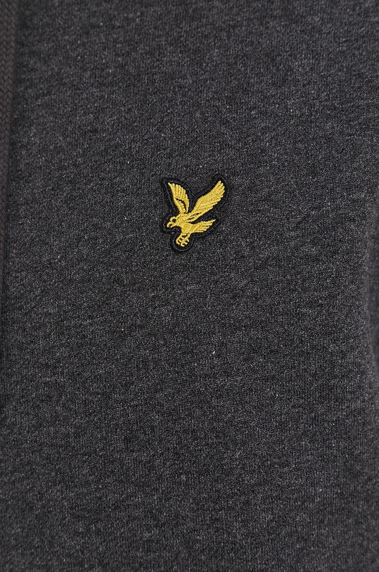 Lyle & Scott felpa in cotone ML416VOG.398 grigio