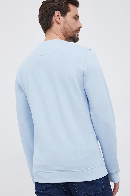 Odzież Lyle & Scott - Bluza bawełniana ML424VOG.W487 niebieski