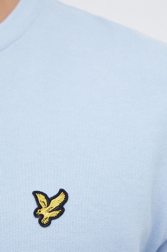 Lyle & Scott - Bluza bawełniana ML424VOG.W487 niebieski