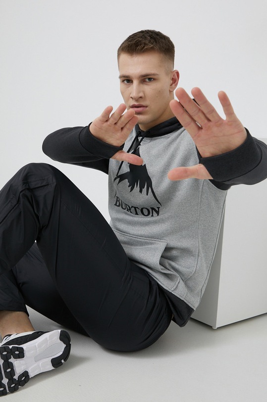 Mikina Burton 16223112020 sivá AW21