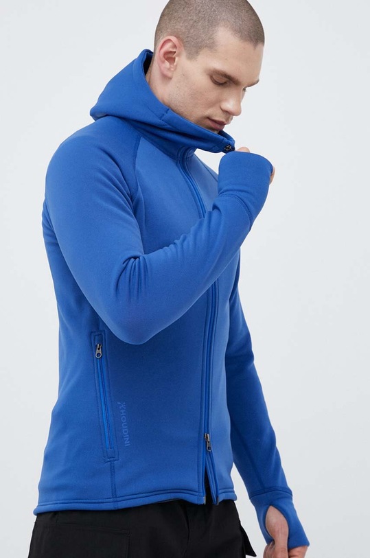 Houdini bluza sportowa Power z kapturem niebieski 225984