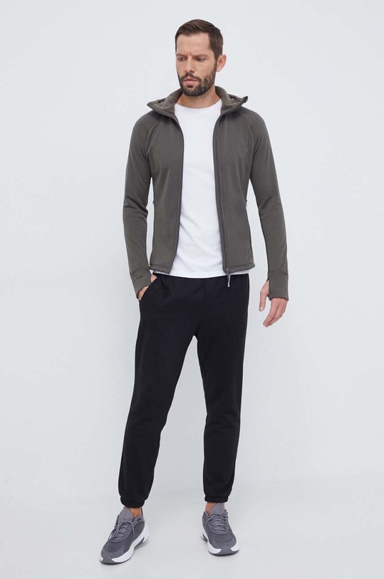 Sportovní mikina Houdini Power 225984 zelená AW23