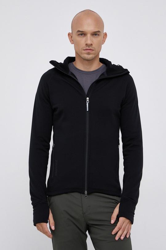 Houdini bluza sportowa Power z kapturem czarny 225984