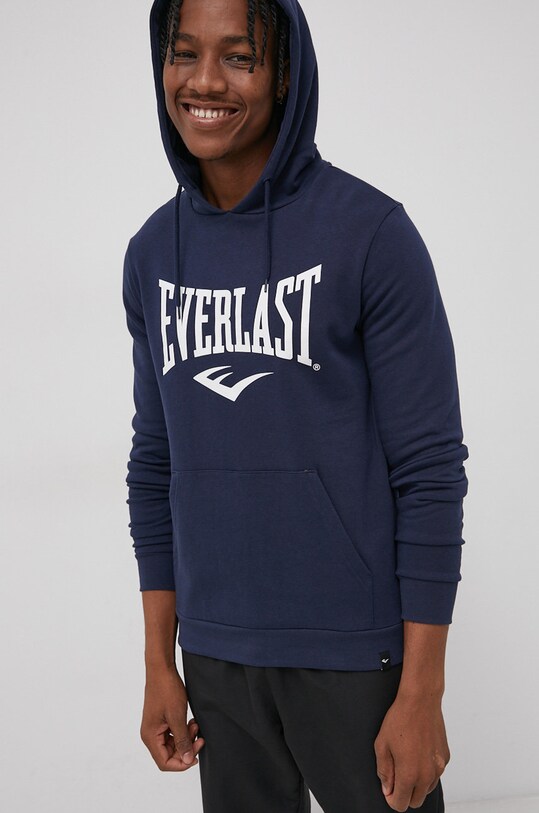 Кофта Everlast с капюшоном тёмно-синий 808380.60