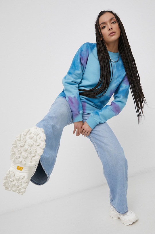 Oblečenie Bavlnená mikina CAT Footwear 2910523.13019 fialová