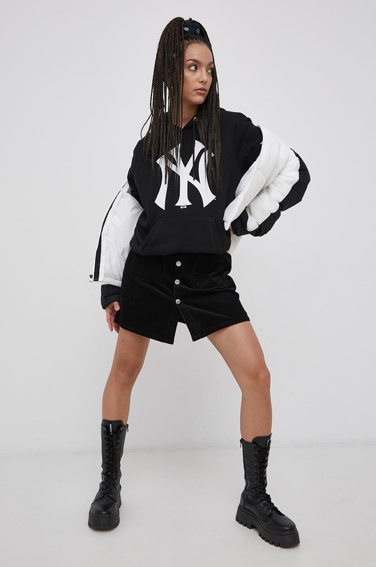 47 brand Bluza BB017PEMIBR544112JK czarny AW21