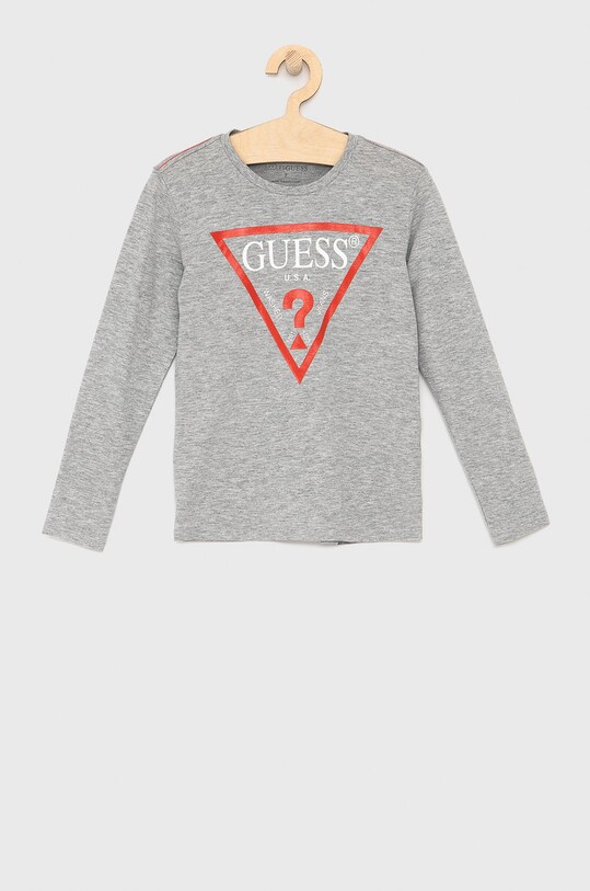 Guess gyerek hosszúujjú pamut szürke L84I29.K8HM0