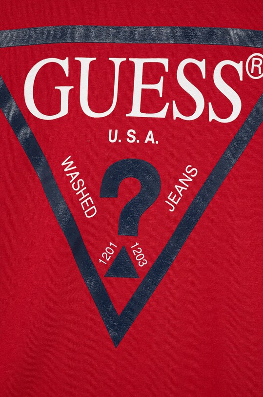Хлопчик Дитячий лонгслів Guess L84I29.K8HM0 червоний