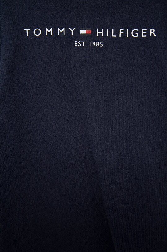 Παιδικό βαμβακερό μακρυμάνικο Tommy Hilfiger KS0KS00202.4890 σκούρο μπλε AW21