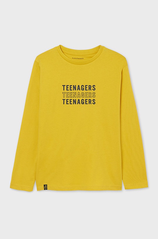 Mayoral Longsleeve dziecięcy nadruk żółty 842.7B.Junior