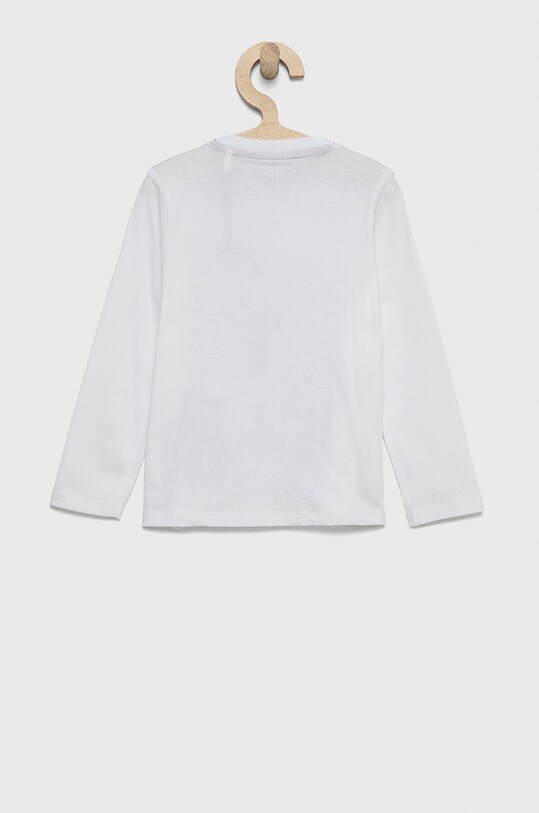 Guess Longsleeve bawełniany dziecięcy N0BI26.I3Z00 biały AW22