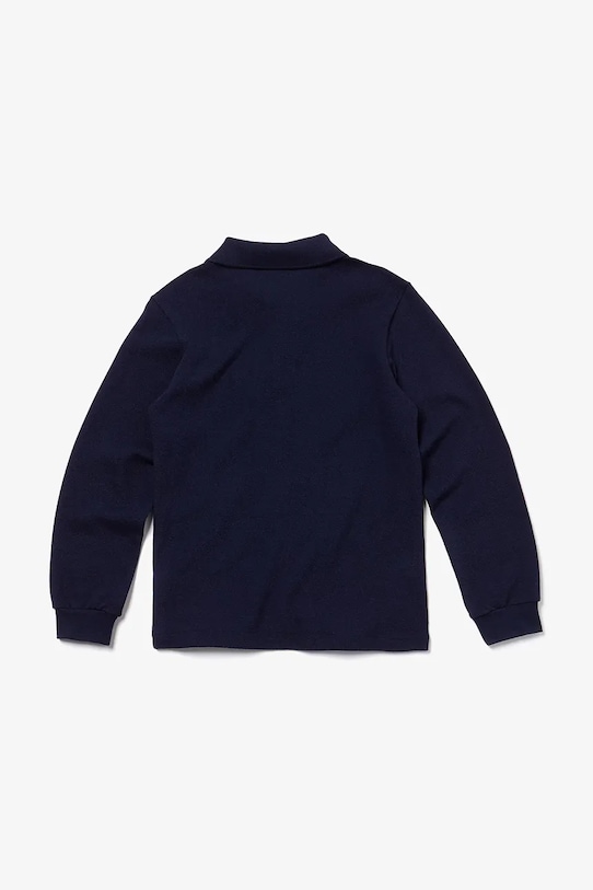 Lacoste longsleeve bawełniany dziecięcy PJ8915 granatowy AW25